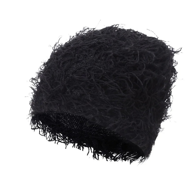 Hot Selling Short Item Knitted Hat Knitted Hat For Autumn And Winter Warmth Knitted Hat Hip-Hop Street Dome Hat