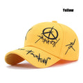 Graffiti Style Cotton Adjustable Baseball Cap Sun Hat