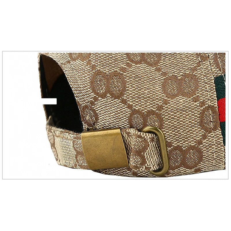 New Fashion Trend Red Green Stripe Black Baseball Cap Classic Men Women Outdoor Casual Sport Trucker Hat Dad Hats