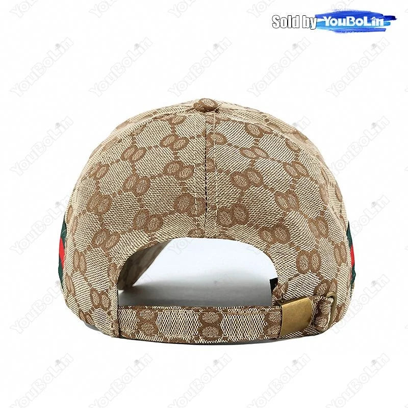 New Fashion Trend Red Green Stripe Black Baseball Cap Classic Men Women Outdoor Casual Sport Trucker Hat Dad Hats