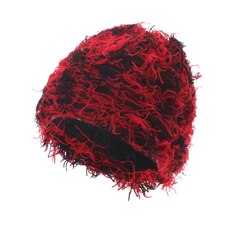 Hot Selling Short Item Knitted Hat Knitted Hat For Autumn And Winter Warmth Knitted Hat Hip-Hop Street Dome Hat