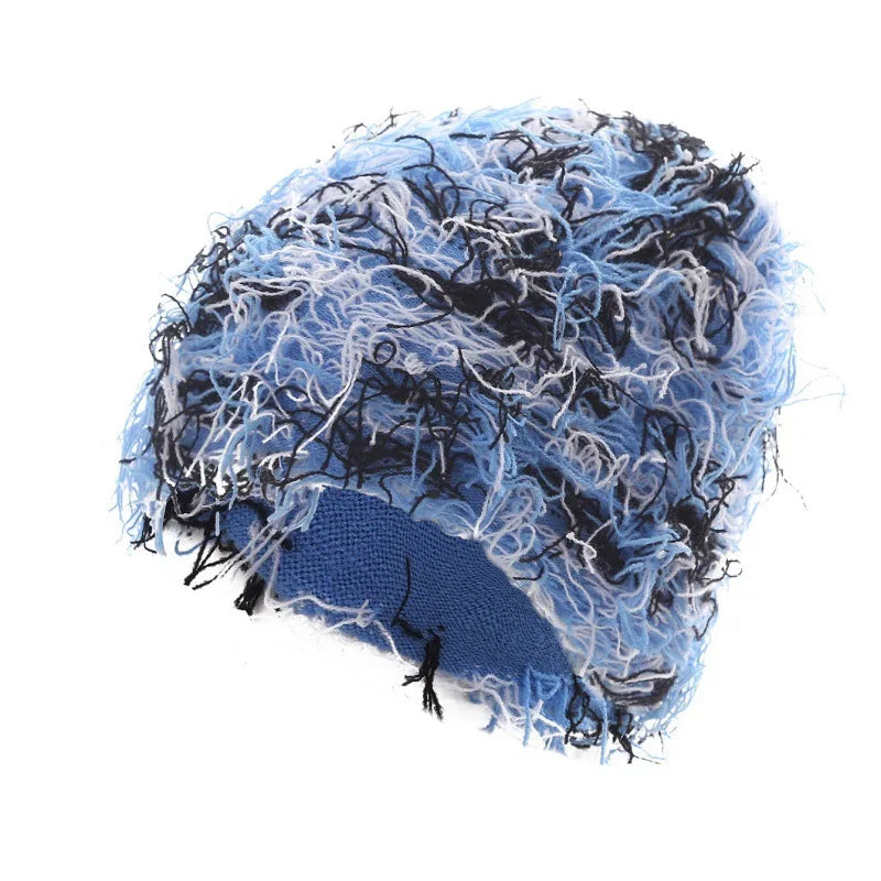 Hot Selling Short Item Knitted Hat Knitted Hat For Autumn And Winter Warmth Knitted Hat Hip-Hop Street Dome Hat