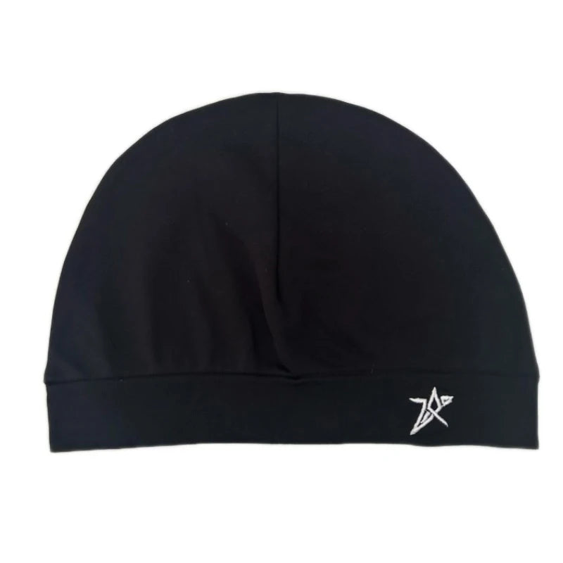 New Cross Embroidered Cap Beanie Soft Breathable Stretch Warm Knitted Hat For Men Women Casual Streetwear Travel Outdoor